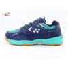 Yonex Tour Force Navy Turquoise Badminton Shoes In-Court With Tru Cushion Technology